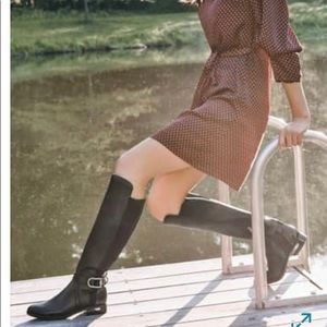 Vince Camuto 8.5 OTK Pordalia Boot Black